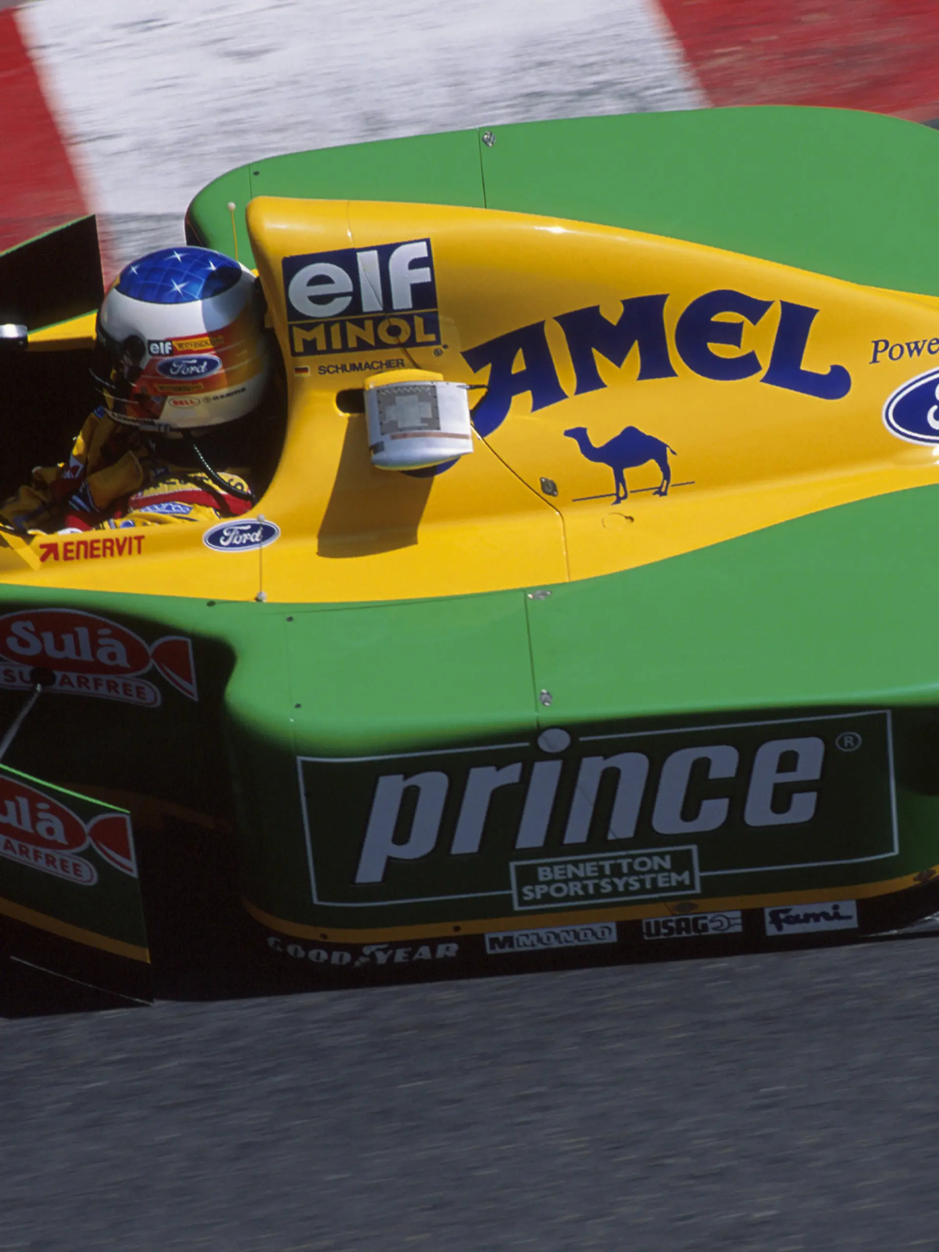 Formel 1, Grand Prix Monaco 1993, Monte Carlo, 23.05.1993 Michael Schumacher, Benetton-Ford B193B www.hoch-zwei.net , copyright: HOCH ZWEI / Ronco