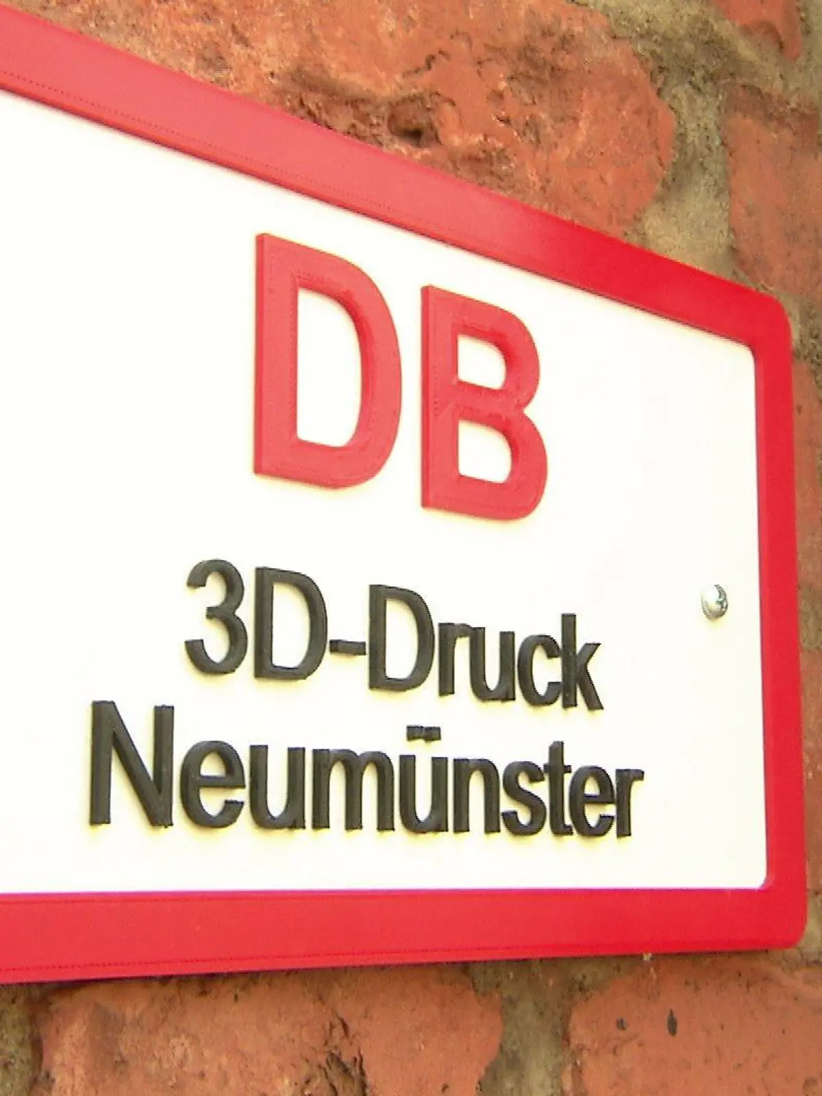 Der 3D-Drucker der Deutschen Bahn ist in Neumünster.