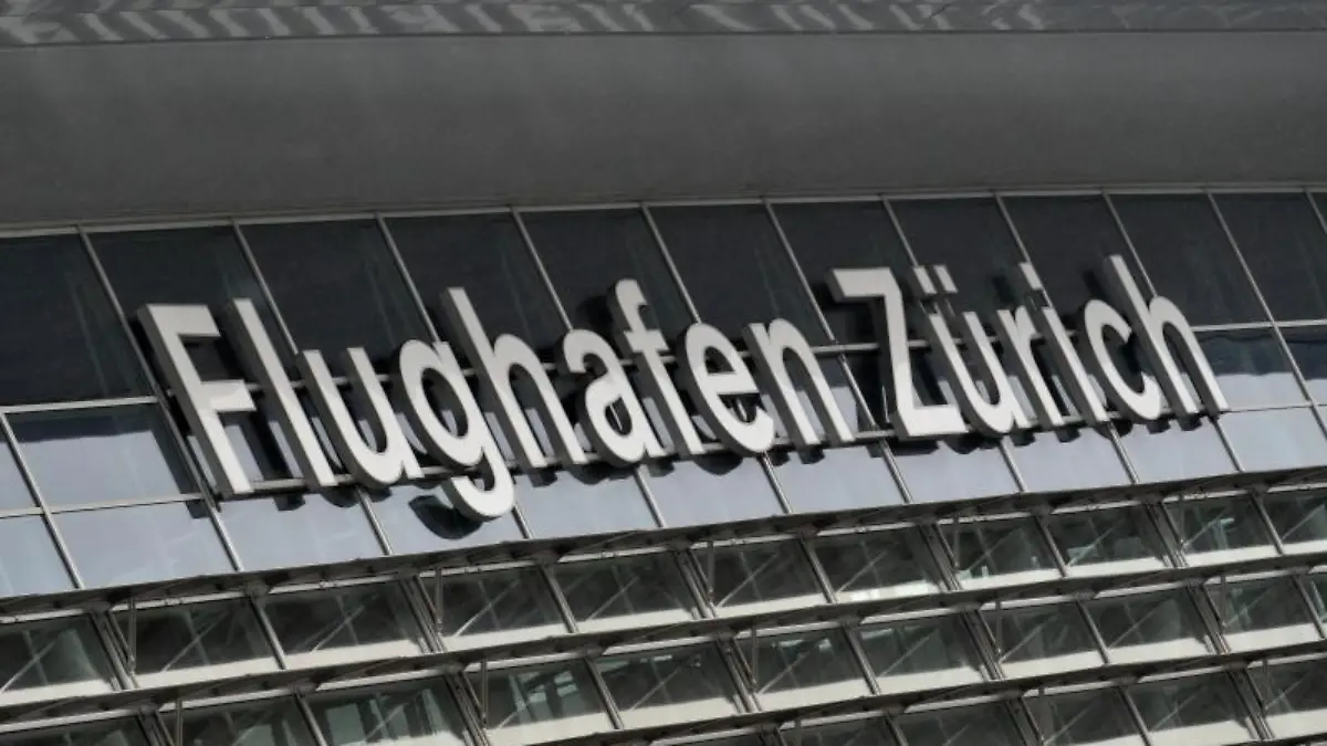 Der Flughafen in Zürich