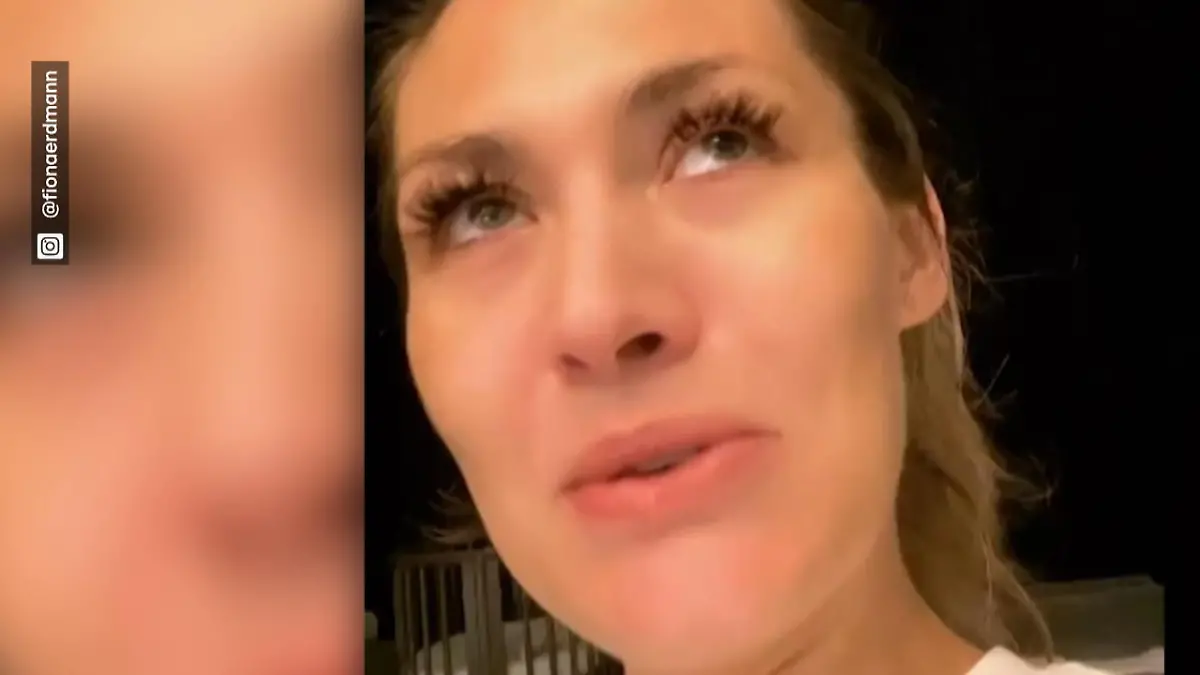 Fiona Erdmann weint über ihr Leben in Dubai Sie denkt an ihre Mutter