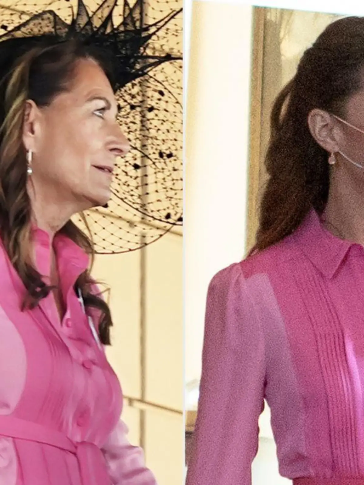 Doppeltes Lottchen: Carole Middleton und Tochter Kate im gleichen Kleid