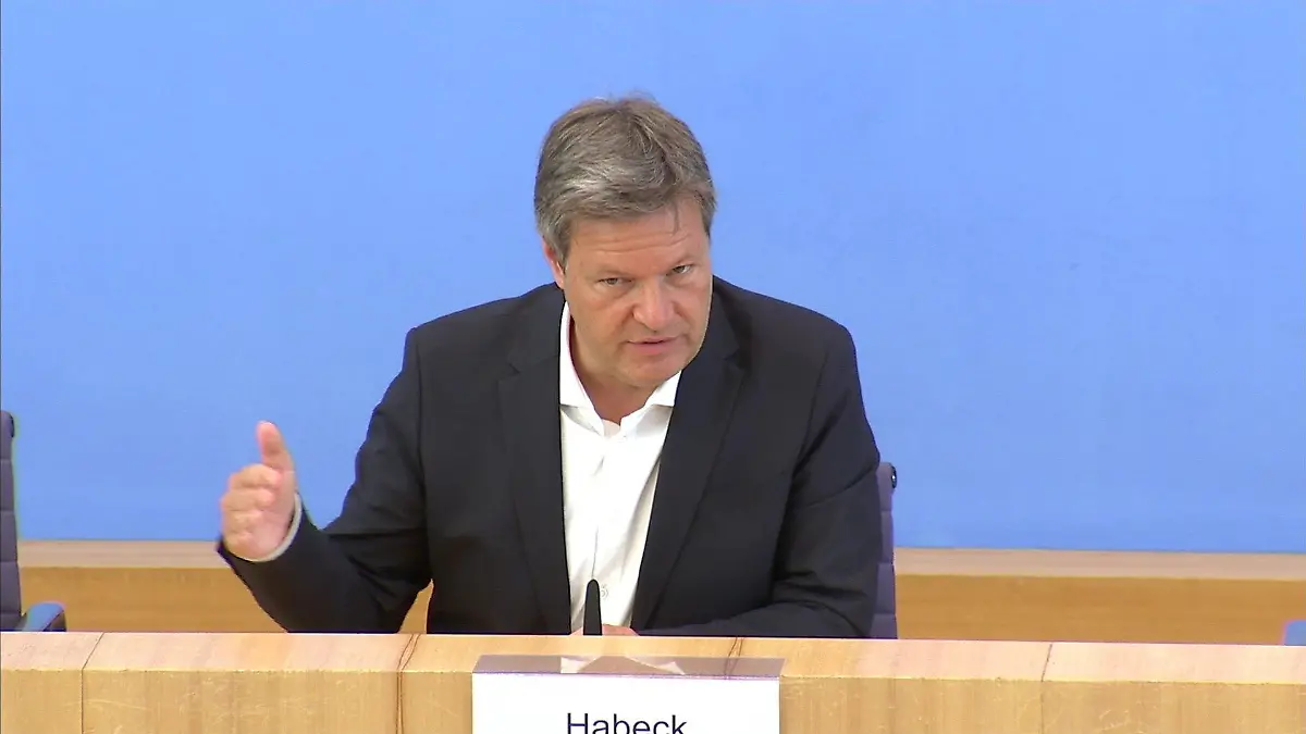 Wirtschaftsminister Robert Habeck