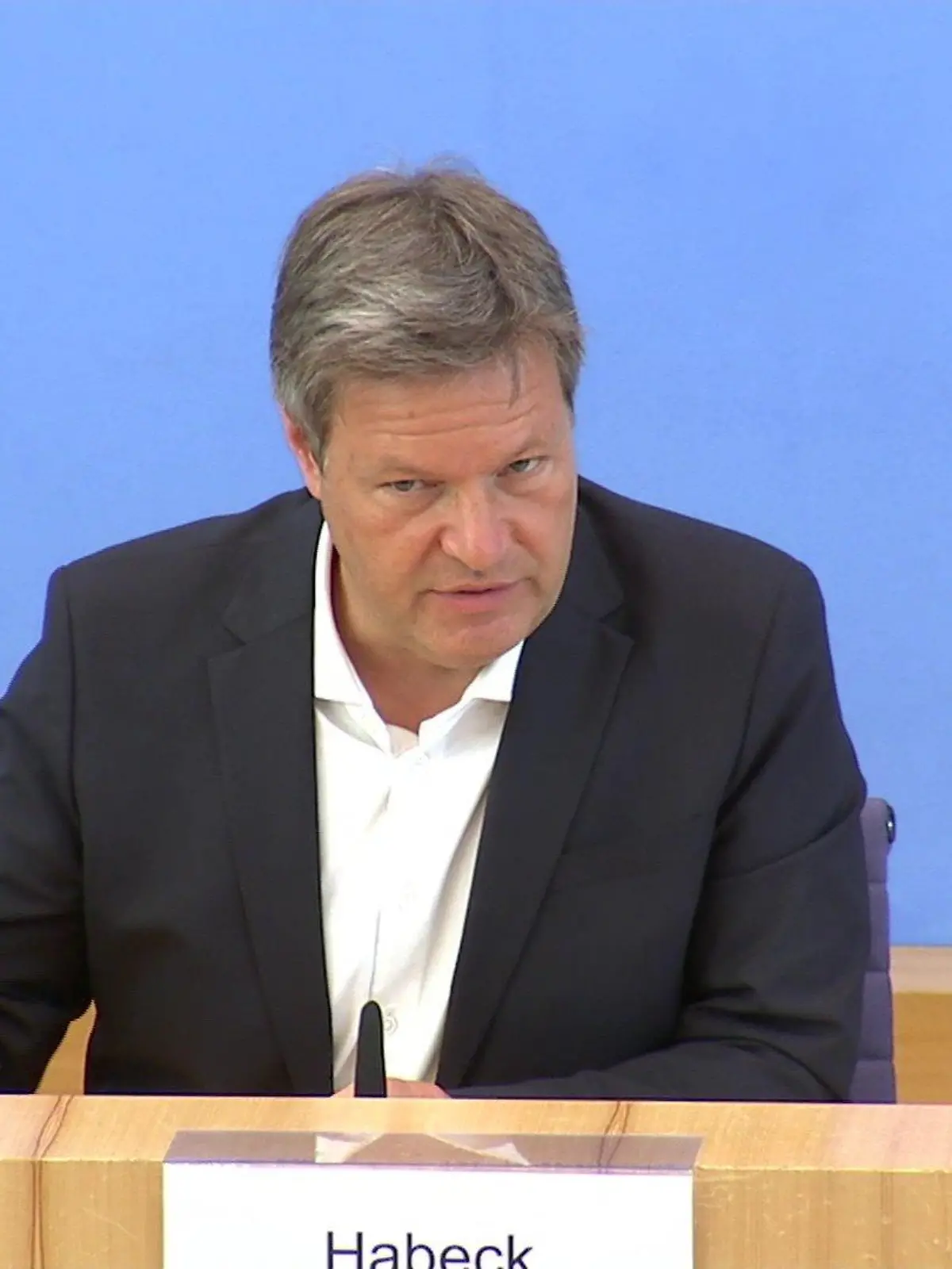 Wirtschaftsminister Robert Habeck
