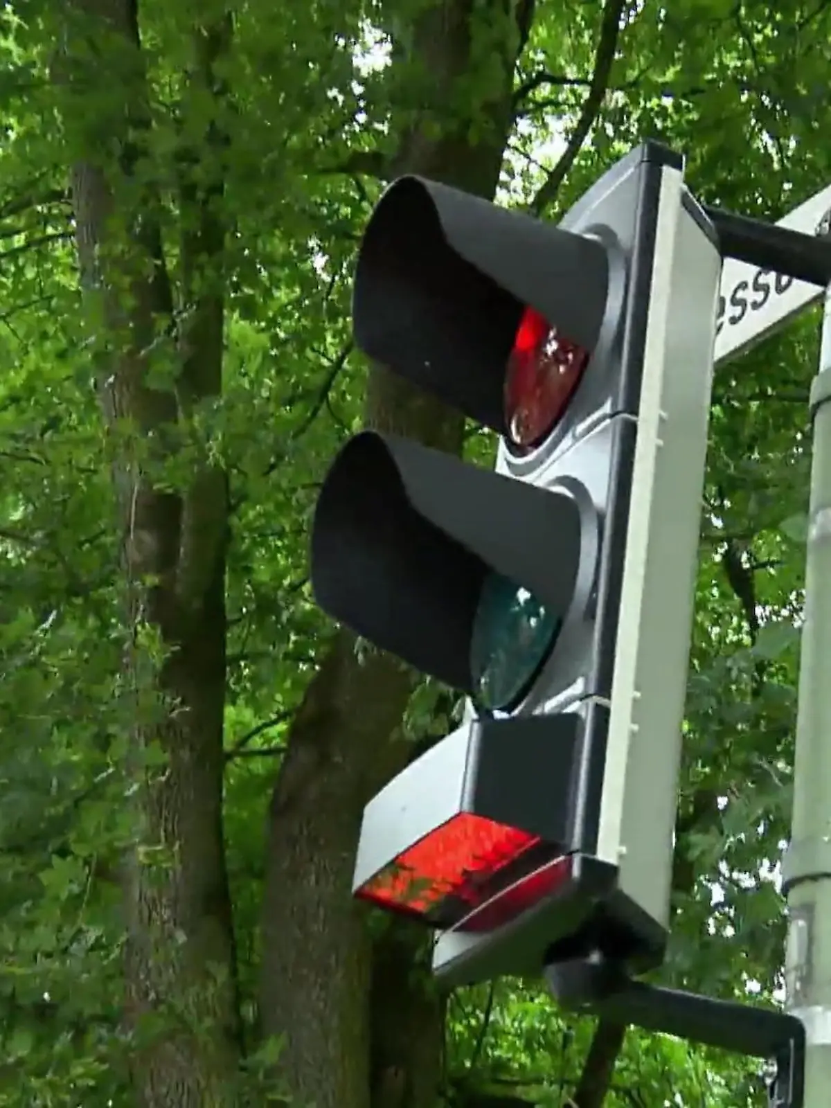 In Neuss wurde ein einzigartiges Pilotprojekt gestartet. Bei Spezial-Ampeln müssen Smartphone-Nutzer nicht mehr den Kopf heben, um zu erfahren, wann sie die Straßen überqueren können.