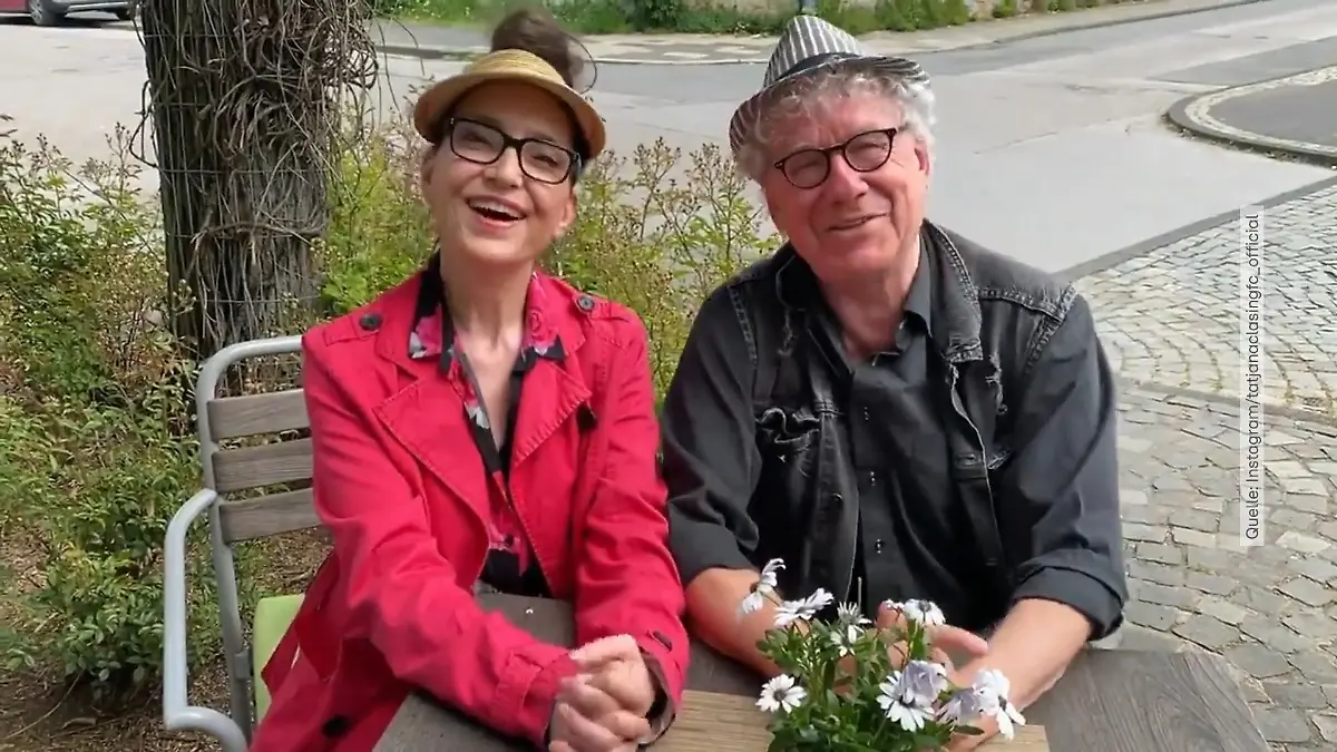 Hier albert sie mit Ehemann Thomas rum SO sieht man AWZ-Star Tatjana Clasing selten