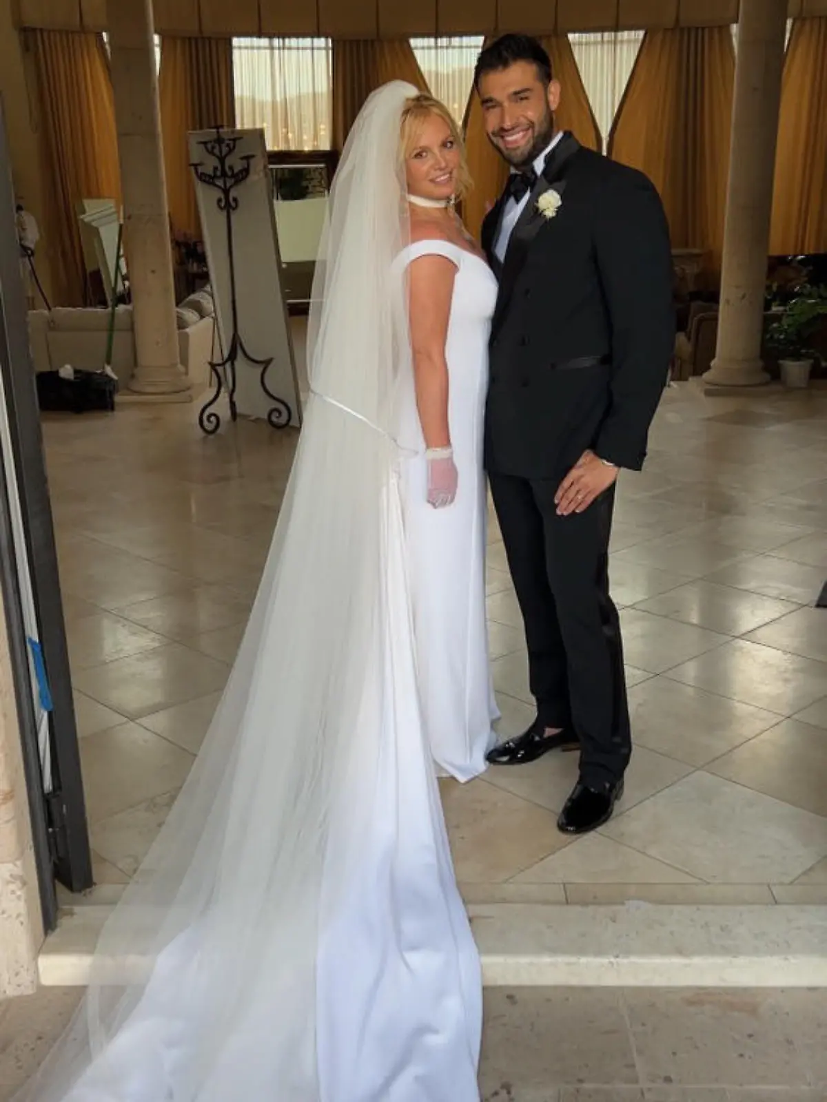 Britney Spears and Sam Asghari