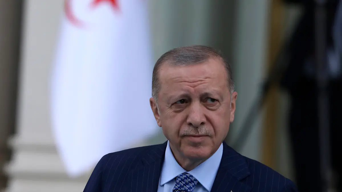 FILE - Turkish President Recep Tayyip Erdogan arrives for a ceremony, in Ankara, Turkey, May 16, 2022. Analysts say Erdogan is taking advantage of the war in Ukraine to push his own agenda in Syria — even using Turkey’s veto powers as a NATO member to block alliance membership by Finland and Sweden as potential leverage. But an incursion by Ankara would be risky, threatening to upset its ties with both the United States and Russia. (AP Photo/Burhan Ozbilici, File)