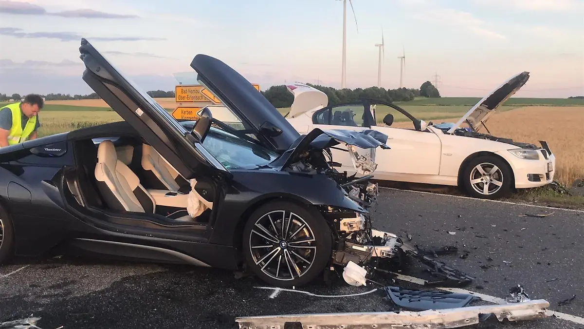 Verkehrsunfall in Karben im Wetteraukreis