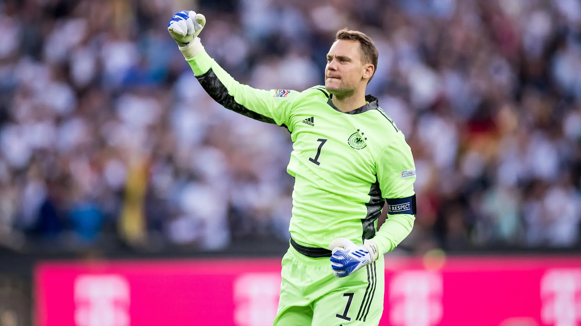  UEFA Nations League, Deutschland - Italien 14.06.2022 Manuel Neuer 1, Deutschland bejubelt das 2:0 durch Ilkay Guendogan 21, Deutschland UEFA Nations League, Deutschland - Italien, Moenchengladbach, BORUSSIA-PARK *** UEFA Nations League, Germany Italy 14 06 2022 Manuel Neuer 1, Germany celebrates 2 0 by Ilkay Guendogan 21, Germany UEFA Nations League, Germany Italy, Moenchengladbach, BORUSSIA PARK Copyright: xBEAUTIFULxSPORTS/Wunderlx