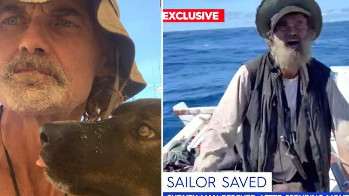 Diese Bootsfahrt war nicht lustig: Der Australier Tim Shaddock (51) und dessen Hund Bella überlebten drei Monate auf hoher See