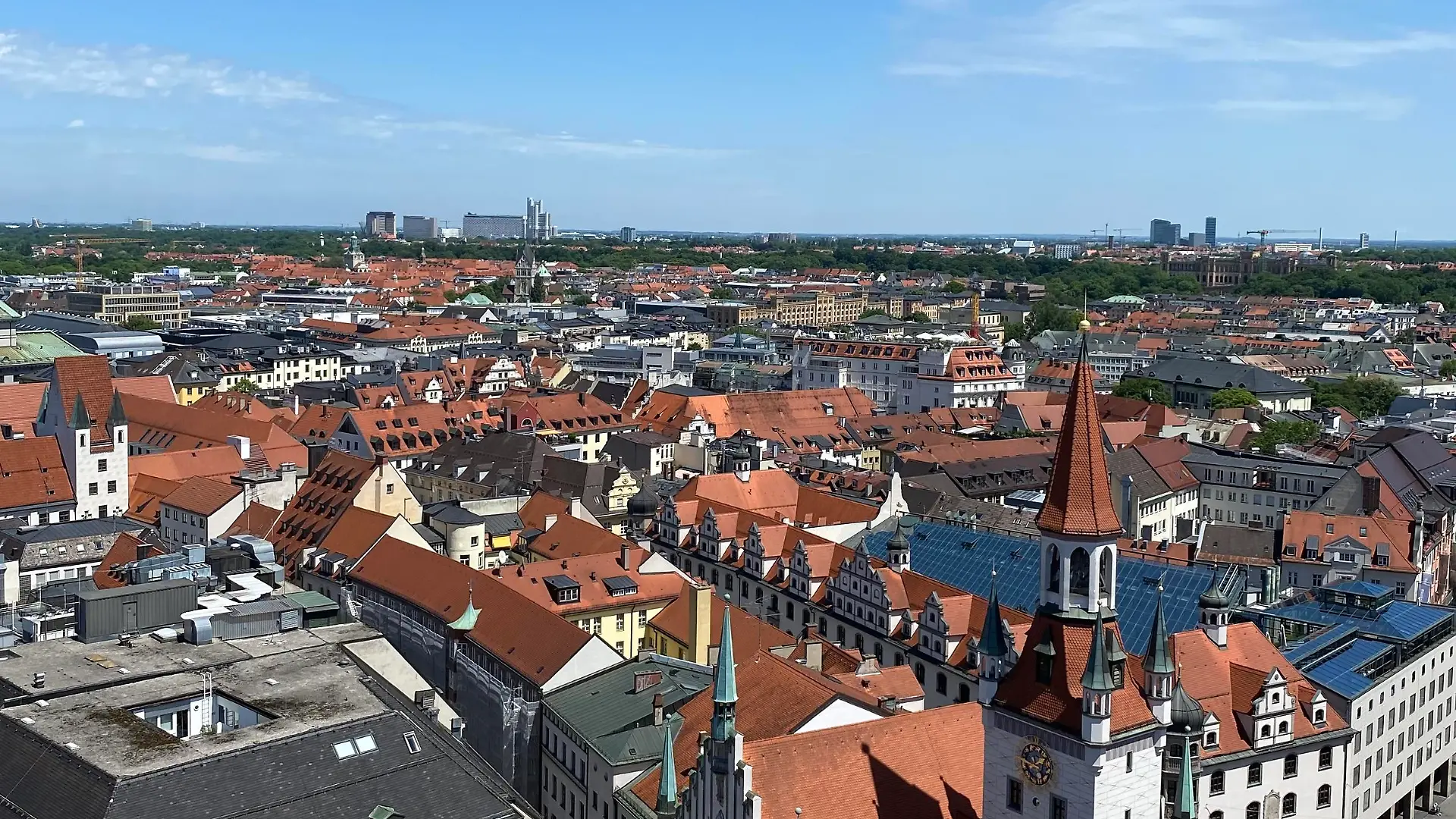 Blick über München