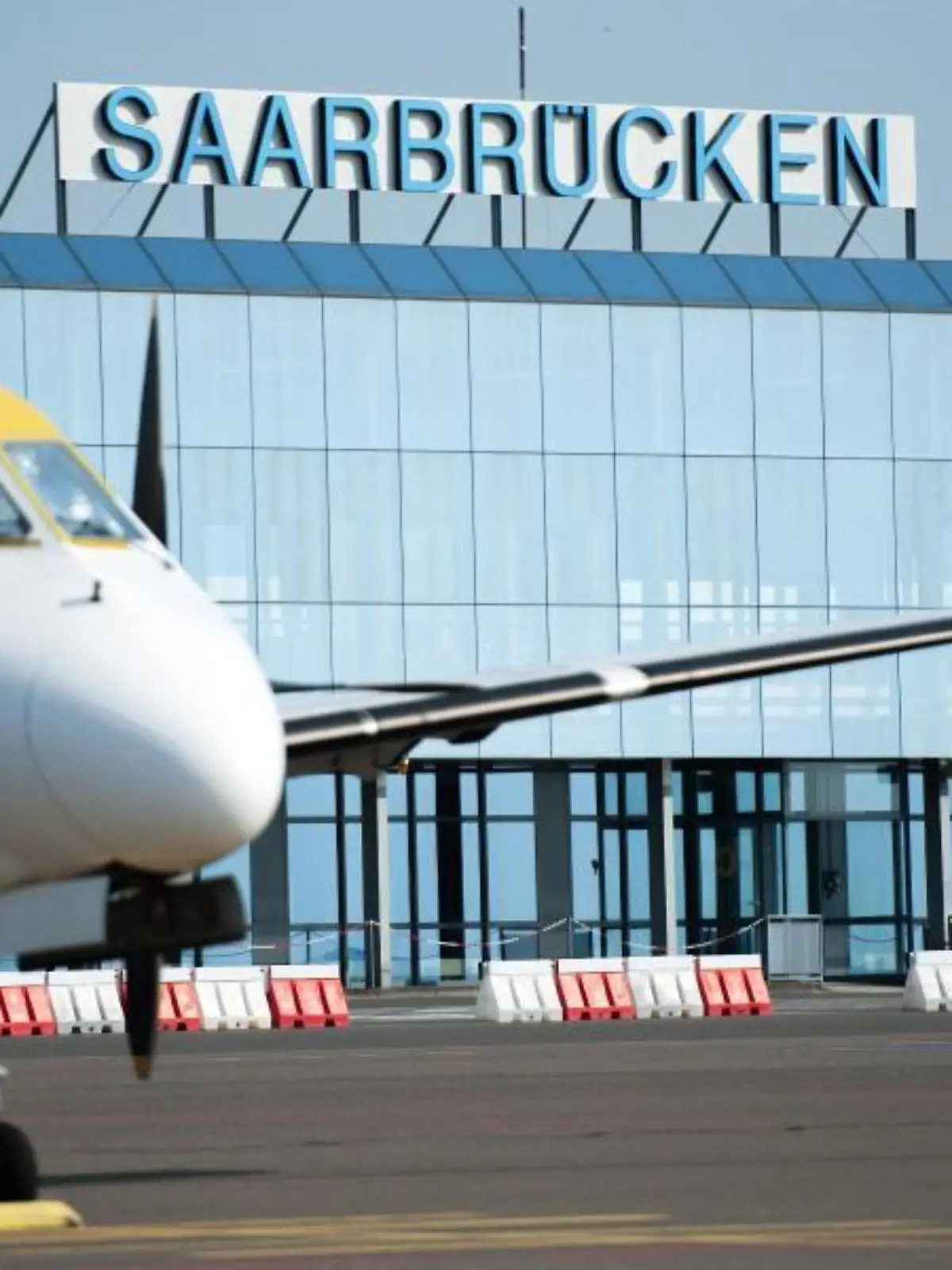 Der Flughafen Saarbrücken