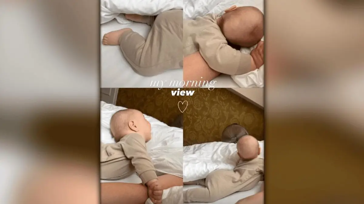 Dagi Bee zeigt Söhnchen Nelio in ihrer Instagram-Story