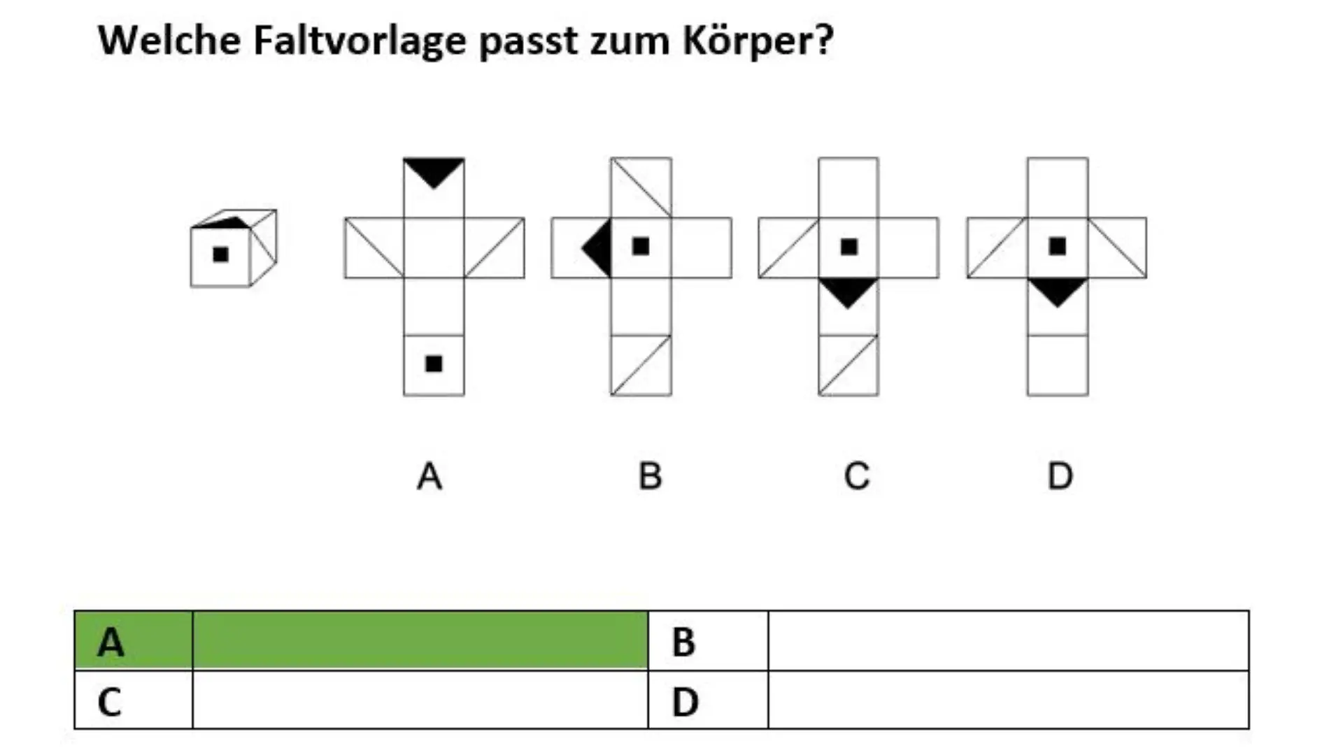 Der große IQ-Test Frage 32 und 33