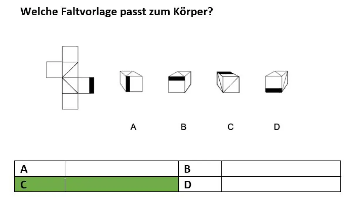Der große IQ Test, Frage 34