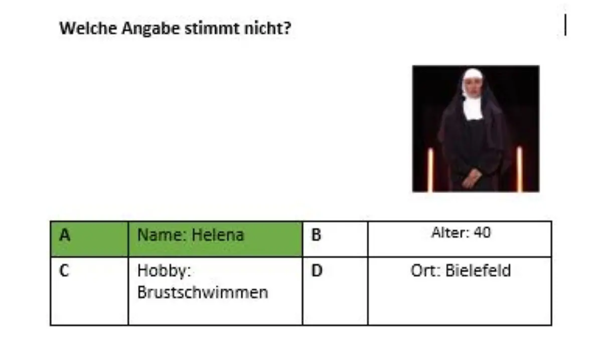 Der große IQ-Test, Frage 38-40