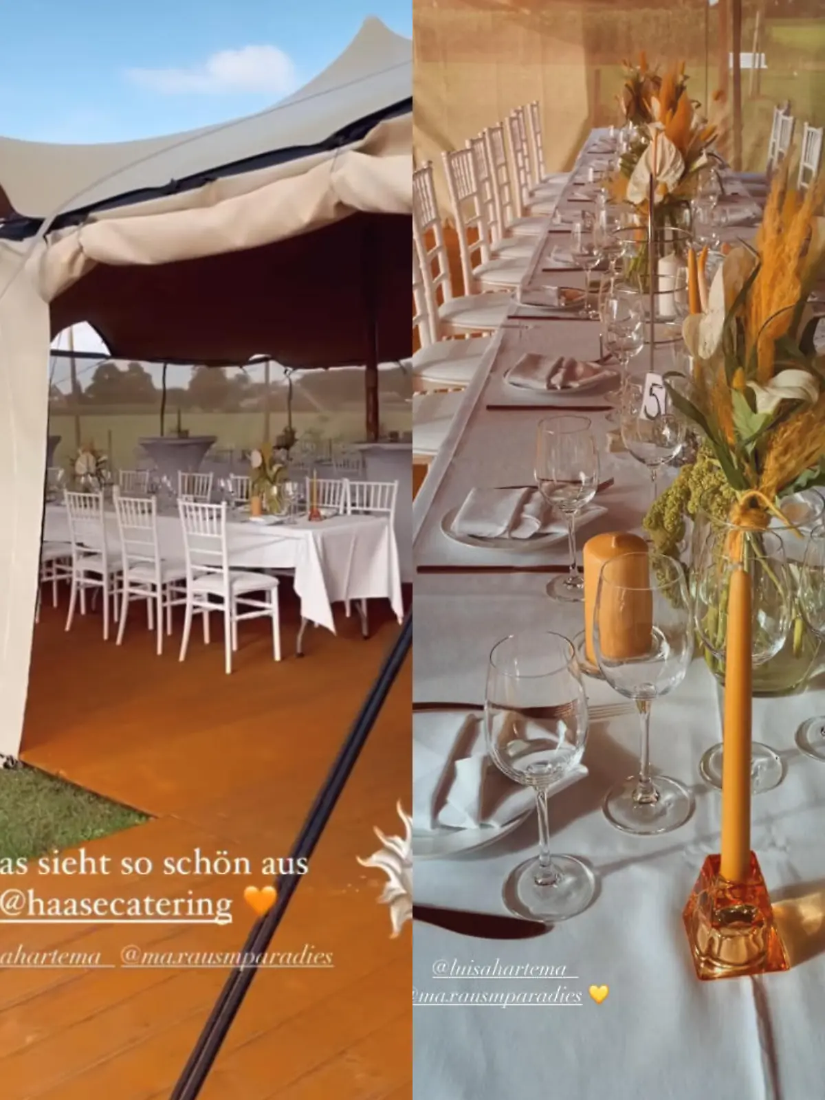Luisa Hartemas Hochzeit