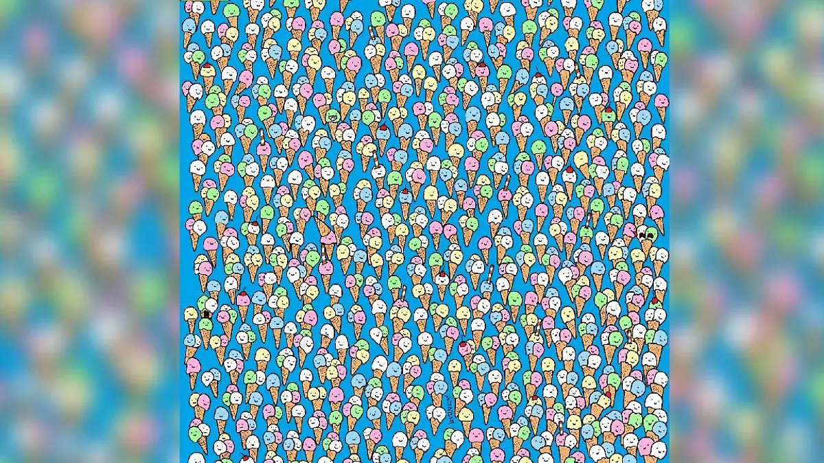 viele Eiswaffeln und ein Lolli