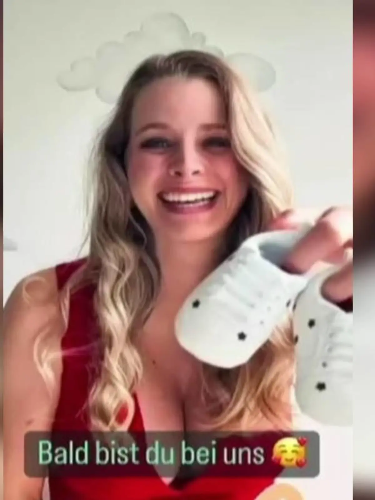 Saskia Atzerodt verrät: So soll ihr Sohn heißen.