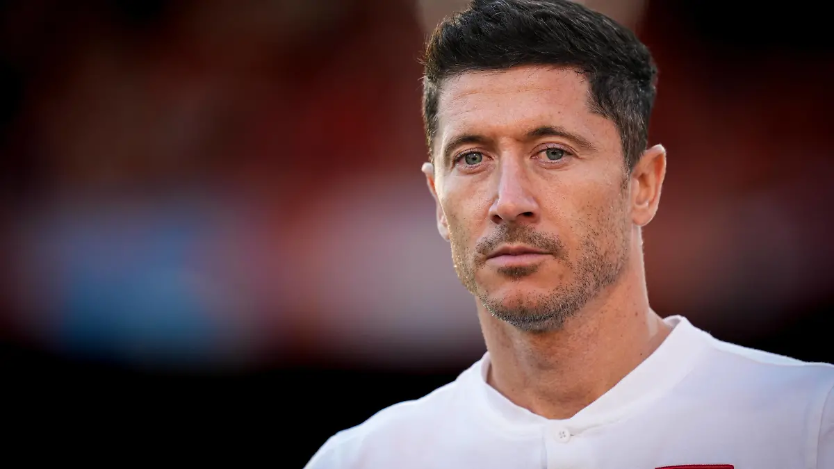 Nations League: The Netherlands v Poland Rotterdam - Robert Lewandowski of Poland during the match between The Netherlands v Poland at Stadion Feijenoord de Kuip on 11 June 2022 in Rotterdam, Netherlands. Copyright: xYannickxVerhoevenx 