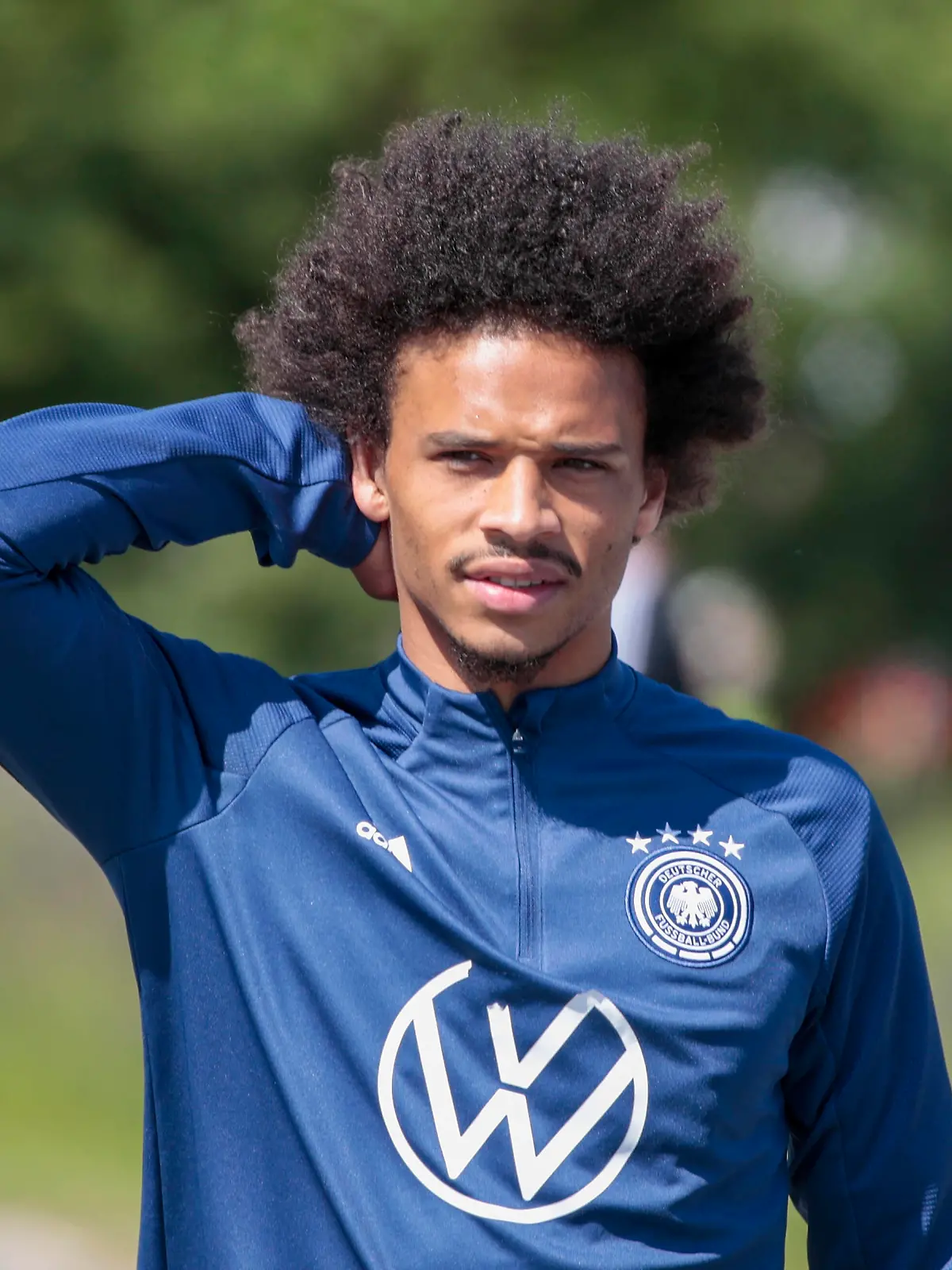  31.05.2022 - Fussball - DFB - Nationalmannschaft Deutschland - Training in Herzogenaurach - / HMB / JuBe - Leroy San *** 31 05 2022 Football DFB National Team Germany Training in Herzogenaurach HMB JuBe Leroy San