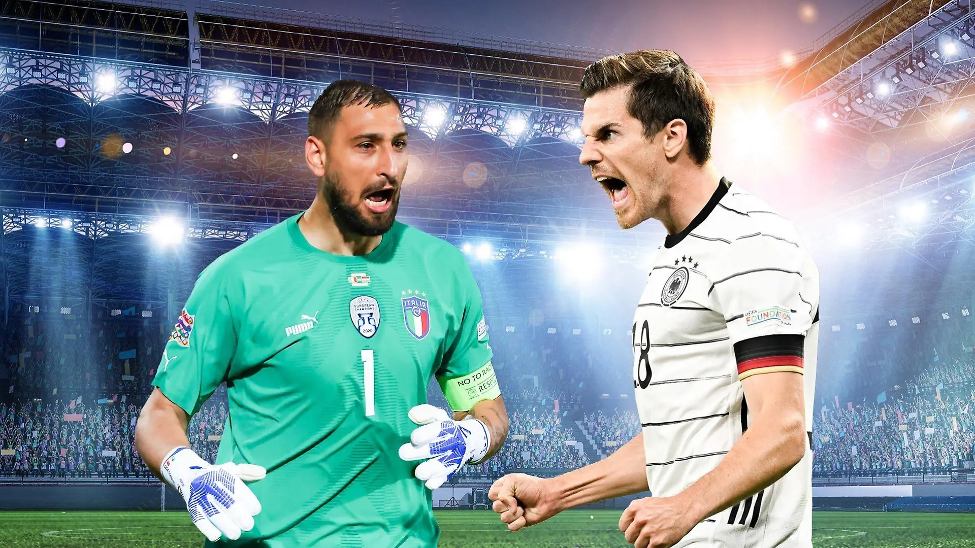 Jonas Hofmann (r.) will auch gegen Italien treffen.
