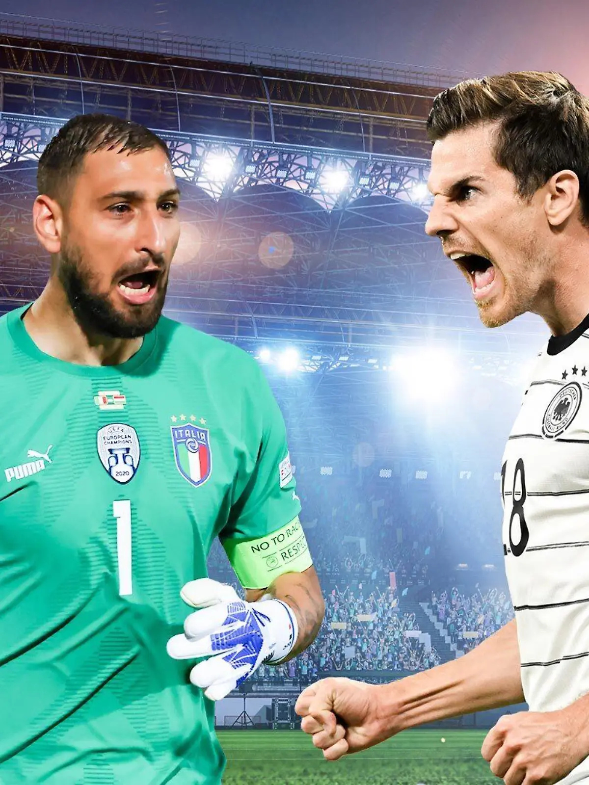 Jonas Hofmann (r.) will auch gegen Italien treffen.