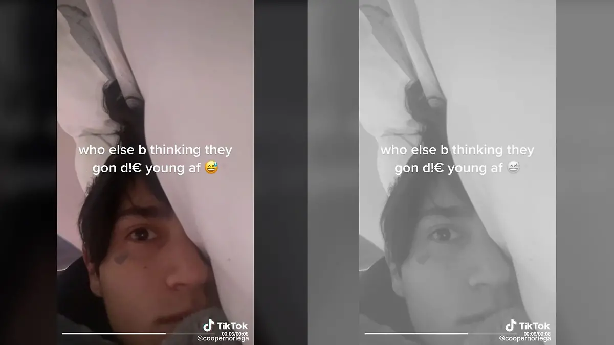 Cooper Noriegas rückblickend betrachtet gruseliger TikTok-Post