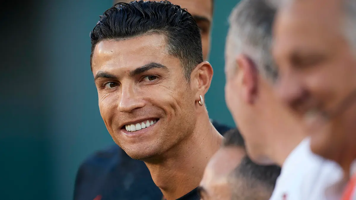 Spain v Portugal: UEFA Nations League - League Path Group 2 Cristiano Ronaldo Manchester United, ManU of Portugal prior the UEFA Nations League League A Group 2 match between Spain and Portugal at Estadio Benito Villamarin on June 2, 2022 in Seville, Spain. Seville Spain PUBLICATIONxNOTxINxFRA Copyright: xJosexBretonx originalFilename:breton-spainvpo220602_npoSF.jpg 