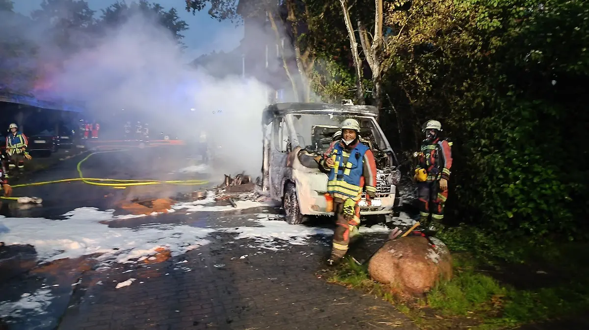 Feuer Friedrichsgaber Weg