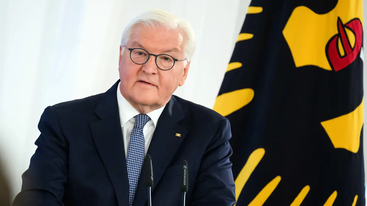 ARCHIV - 07.07.2023, Berlin: Bundespräsident Frank-Walter Steinmeier spricht zur Begrüßung beim "Forum Bellevue zur Transformation der Gesellschaft" im Schloss Bellevue. (zu dpa «Erster Besuch von Bundespräsident Steinmeier in Luxemburg»). Foto: Bernd von Jutrczenka/dpa +++ dpa-Bildfunk +++