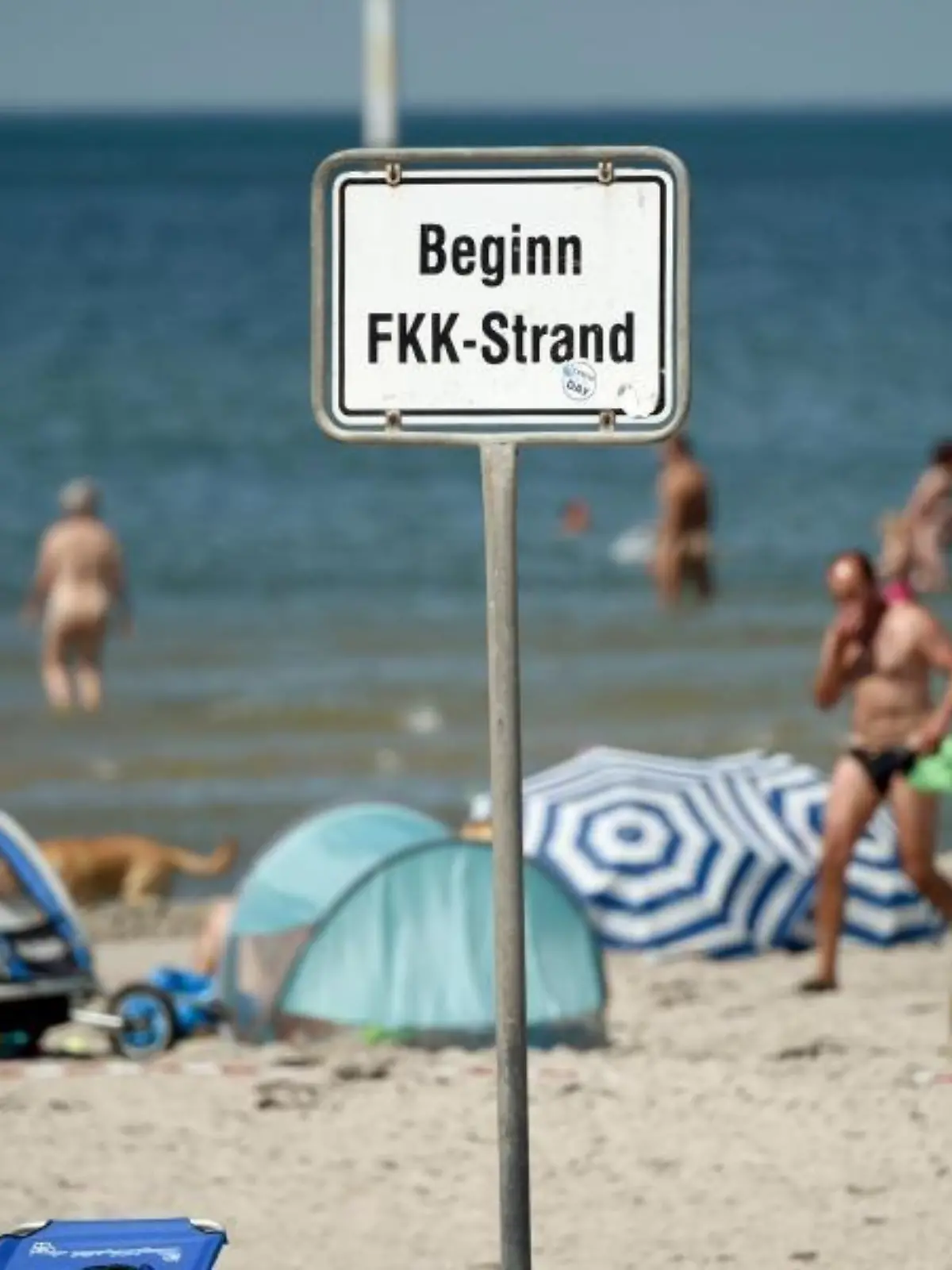 Urlaubsknigge für Strandbesucher