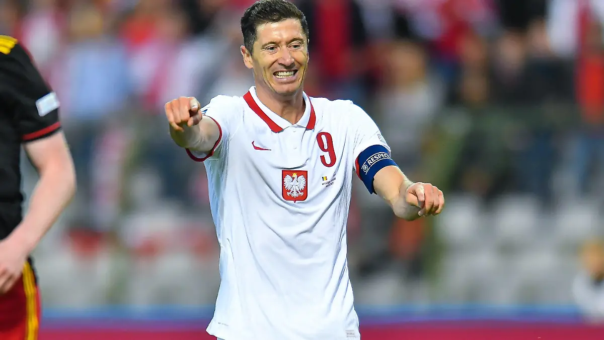 2022.06.08 Bruksela Pilka nozna Liga Narodow UEFA Belgia - Polska N/Z Robert Lewandowski Foto Pawel Andrachiewicz / PressFocus 2022.06.08 Bruksela Football UEFA Nations League Belgium - Poland Robert Lewandowski Photo Pawel Andrachiewicz / PressFocus /NEWSPIX.PL --- Newspix.pl PUBLICATIONxNOTxINxPOL 20220608_PF_PA111