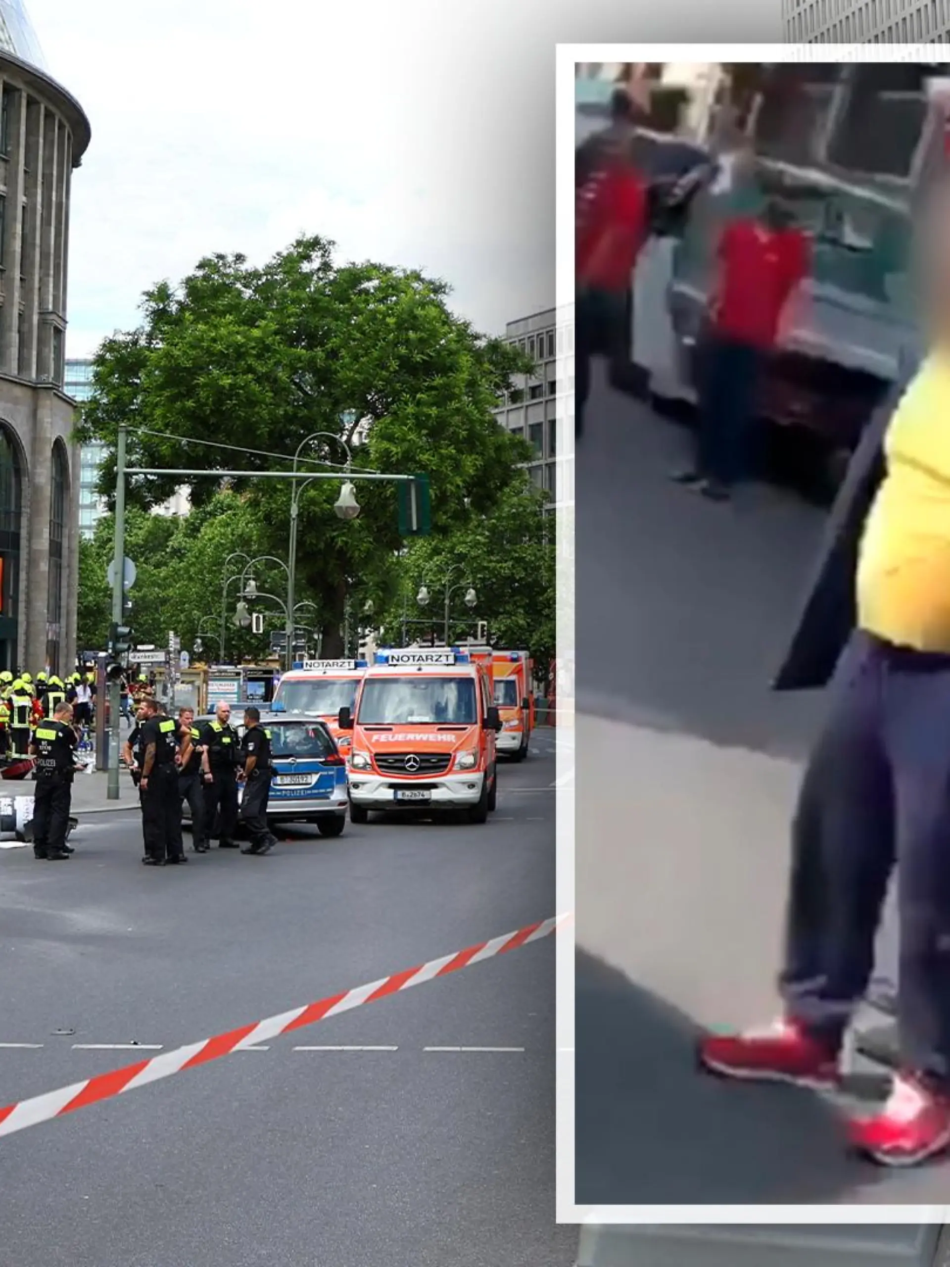 Der mutamßliche Fahrer von Berlin