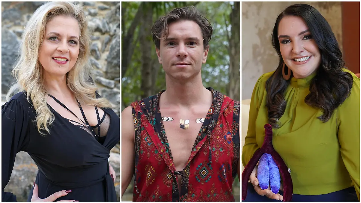 Dominique Insomnia aus Berlin, Eric Osterlund aus Puerto Plata und Lea Holzfurtner aus Berlin stehen den Paaren zur Seite.