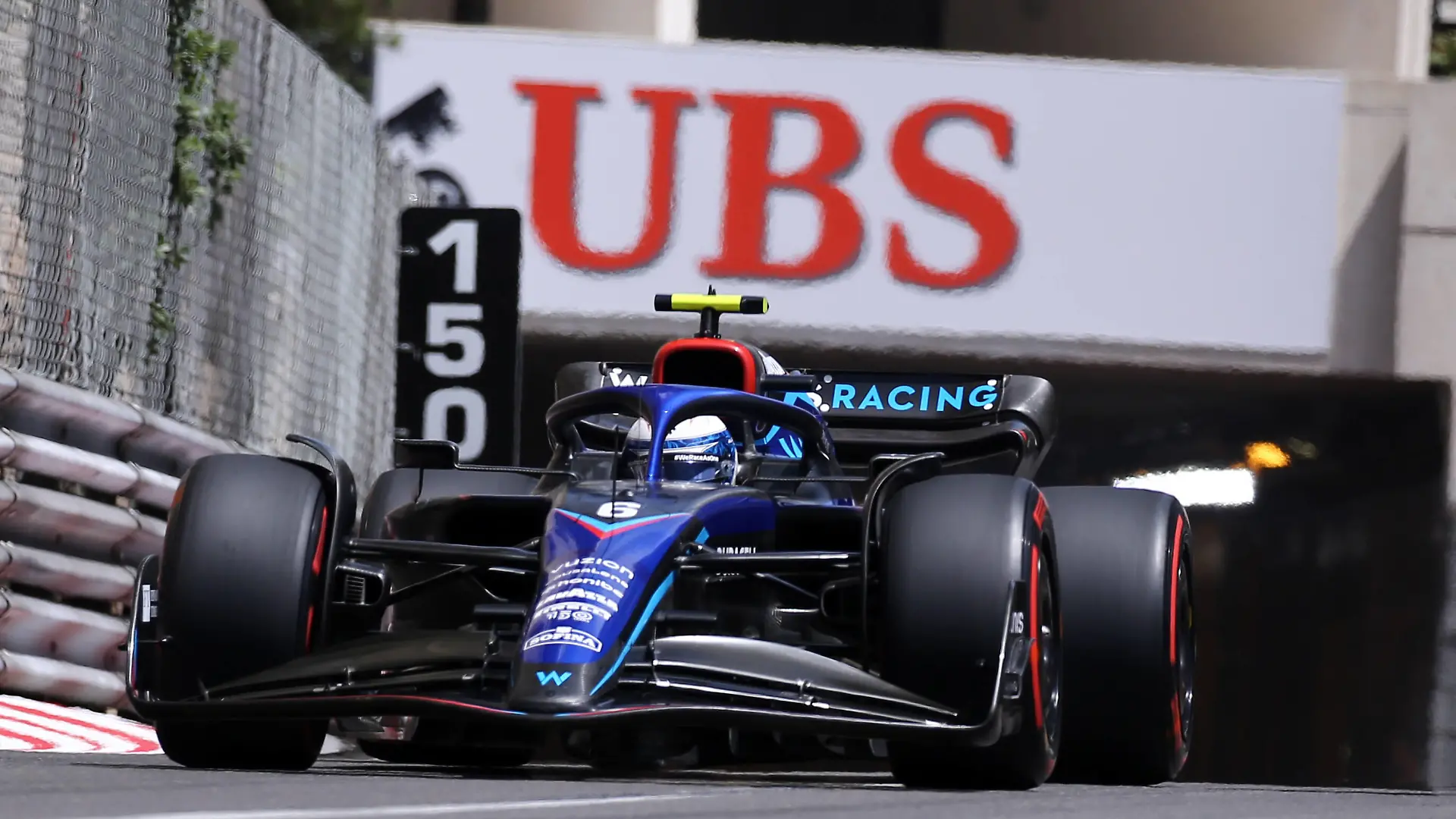 F1 Gran Prix of Monaco 2022 Nicholas Latifi of Williams on track during qualifying for the F1 Grand Prix of Monaco. Monaco Monte-Carlo Monaco Copyright: xMarcoxCanonierox