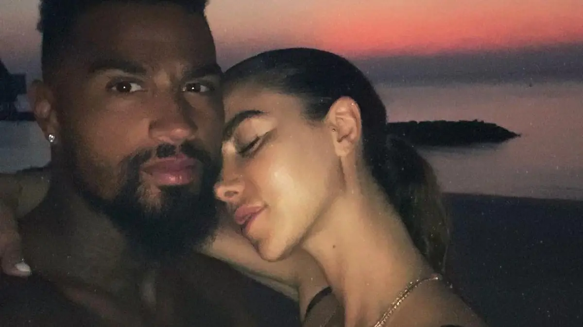 Kevin-Prince Boateng und Valentina Fradegrada werden heiraten.