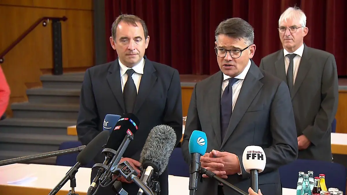 Hessens Ministerpräsident Boris Rhein in Bad Arolsen.