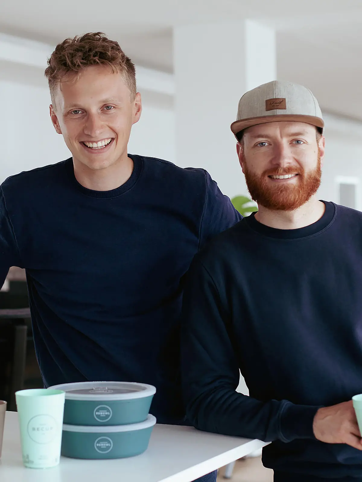 Recup-Gründer Florian Pachaly und Fabian Eckert