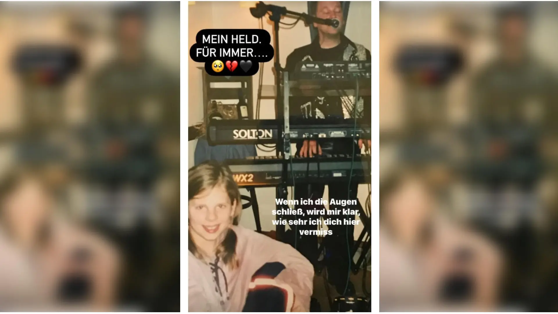 Jenny Frankhauser erinnert sich an ihren geliebten Papa