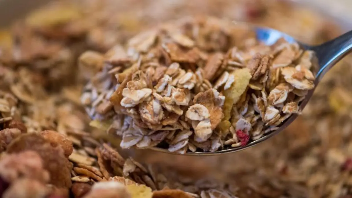 Müsli zum Frühstück