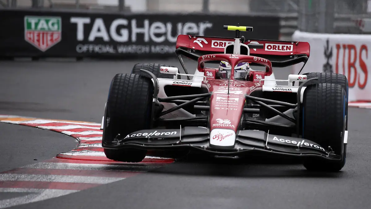  Monaco , Monte Carlo, 29.05.2022, Circuit de Monaco, Formula 1 - Monaco Grand Prix 2022 - Race, Guanyu Zhou Alfa Romeo F1 Team on track during - Photo EU-Images Monte Carlo Circuit de Monaco Monaco *** Monaco , Monte Carlo, 29 05 2022, Circuit de Monaco, Formula 1 Monaco Grand Prix 2022 Race, Guanyu Zhou Alfa Romeo F1 Team on track during Photo EU Images Monte Carlo Circuit de Monaco Monaco PUBLICATIONxINxGERxSUIxAUTxONLY eu-images-577