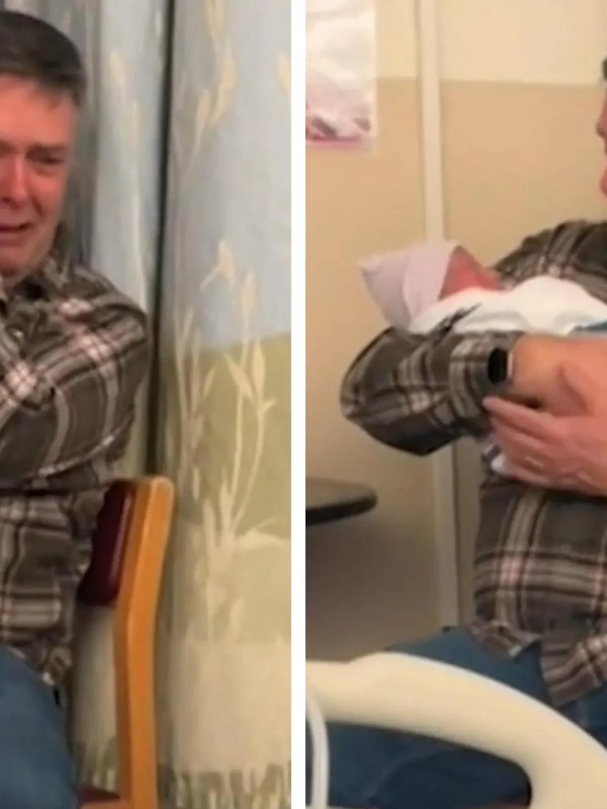 Opa Larry ist überglücklich! Er sieht seinen frisch geborenen Enkel zum ersten Mal. Doch dann bekommt er eine Nachricht übermittelt – die seine Freude noch größer macht. Weswegen Opa Larry in Tränen ausbricht, seht ihr im Video.