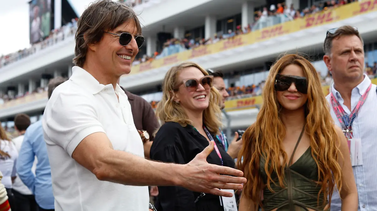 Tom Cruise (USA), F1 Grand Prix of Miami at Miami International Autodrome on May 7, 2023 in Miami, United States of America. (Photo by HOCH ZWEI)