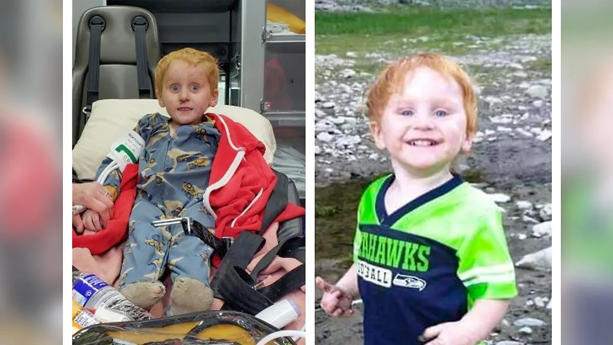 Ryker vor und nach seinem Verschwinden (rechts und links).