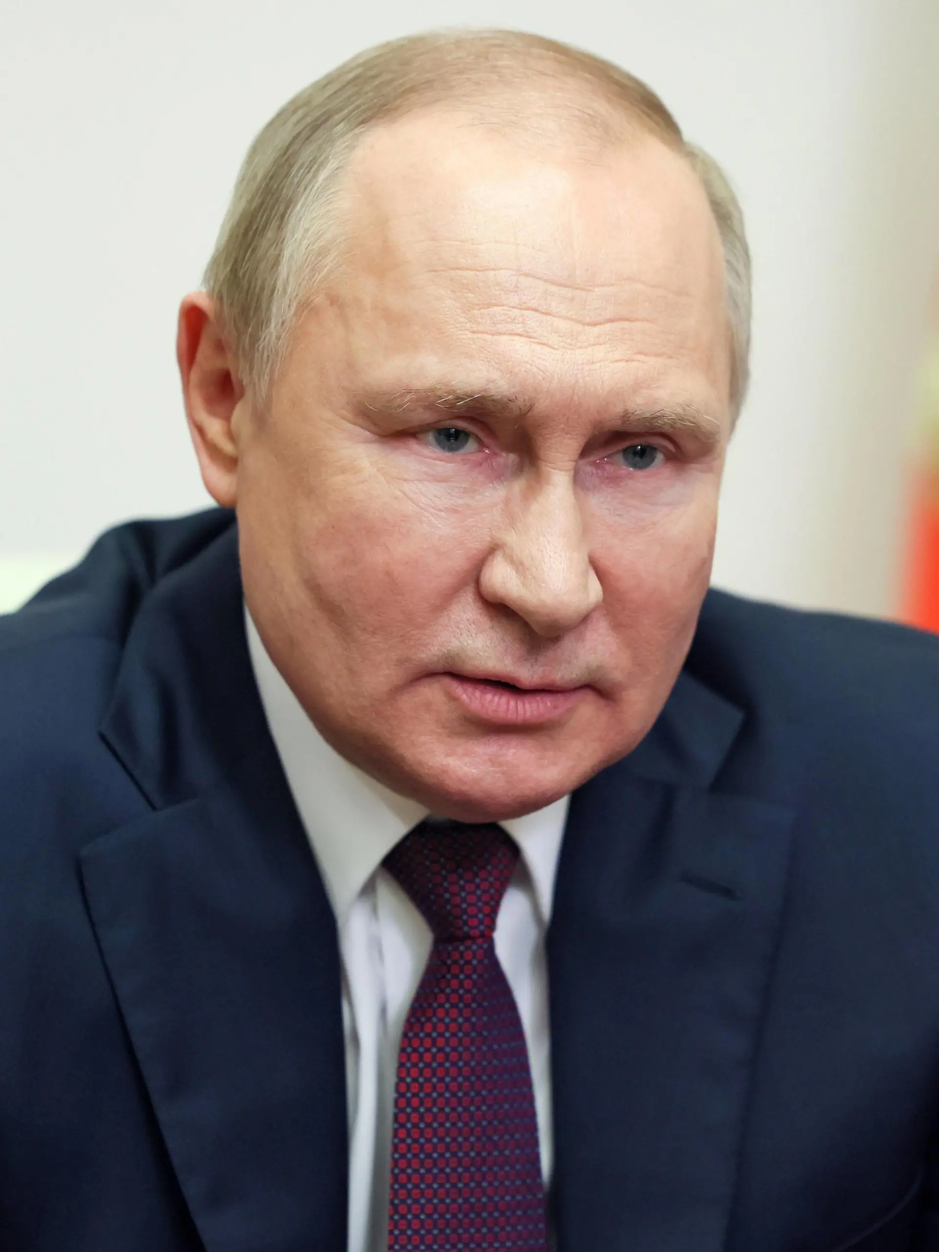  Russia Putin 8205863 01.06.2022 Russian President Vladimir Putin delivers an address to the participants of the Bolshaya Peremena All-Russian contest for school students via teleconference call at Novo-Ogaryovo state residence, outside Moscow, Russia. Mikhail Metzel / Sputnik Novo-Ogaryovo Moscow region Russia PUBLICATIONxINxGERxSUIxAUTxONLY Copyright: xMikhailxMetzelx