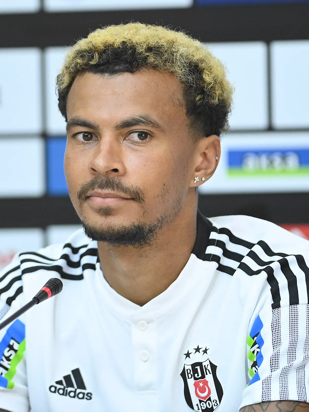 Besiktas player Dele Alli attend the press conference for the media in Istanbul , Turkey on September 24, 2022. (, Credit:Seskimphoto / Avalon