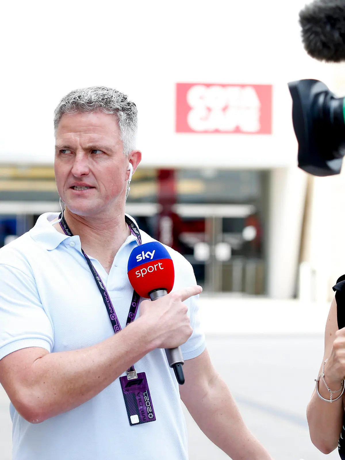  Ralf Schumacher GER, sky , F1 Grand Prix of USA at Circuit of The Americas on October 21, 2021 in Austin, United States of America. Photo by HOCH ZWEI Austin United States of America *** Ralf Schumacher GER, sky sport , F1 Grand Prix of USA at Circuit of The Americas on October 21, 2021 in Austin, United States of America Photo by HOCH ZWEI Austin United States of America