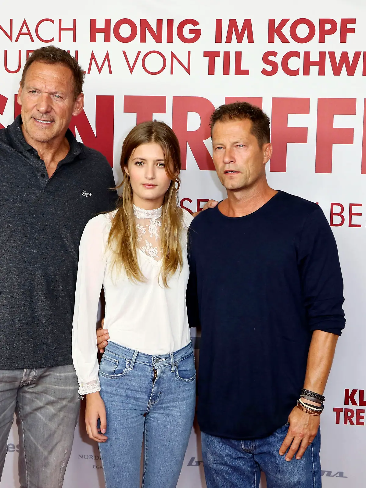 Ralf Moeller, Lilli Schweiger und Til Schweiger bei der Premiere des Kinofilms 'Klassentreffen 1.0' im Cinemaxx Dammtor. Hamburg, 19.09.2018
