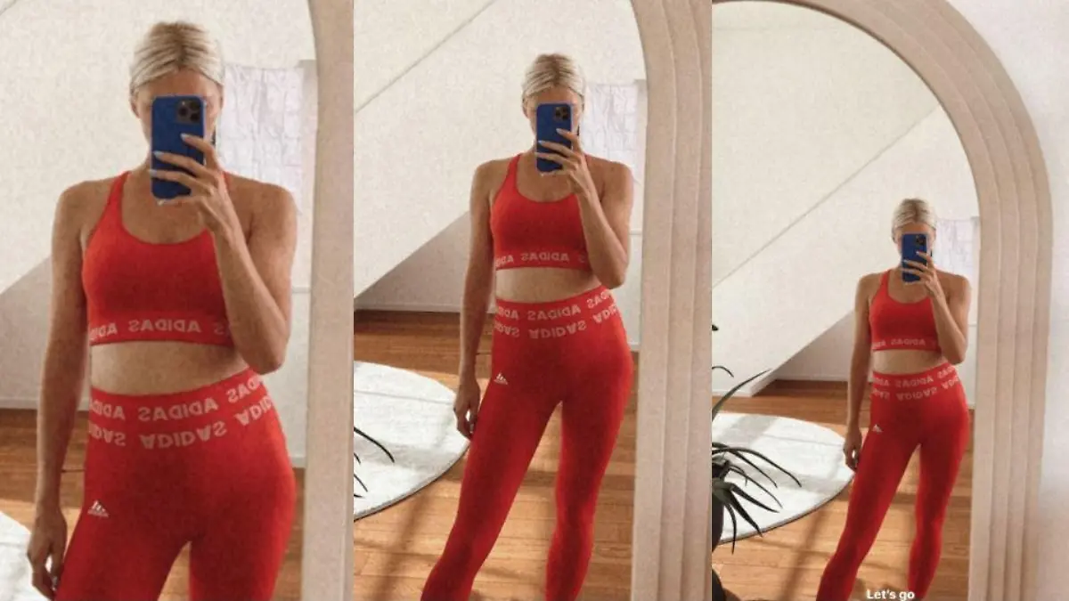 Lena Gercke hat dieses Selfie in ihrer Instagram-Story geteilt.